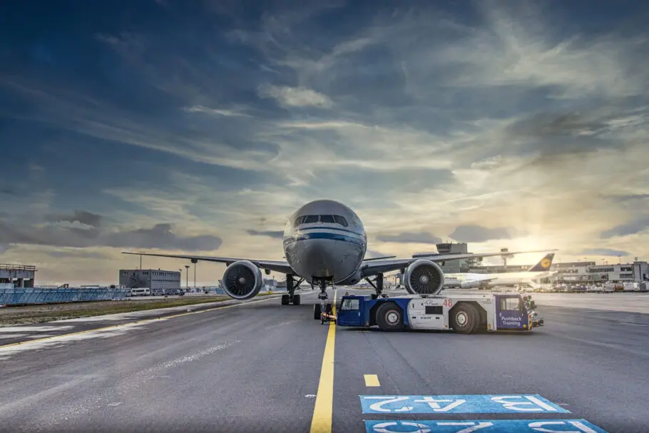 Airplane, Runway, Airport image