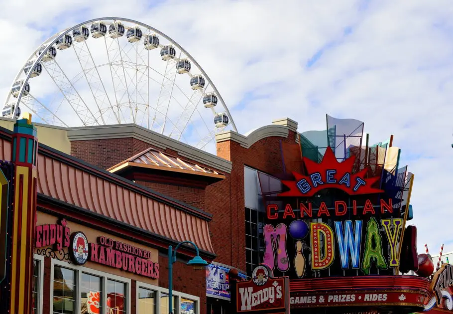 Ferry wheel, Midway, Clifton hill image